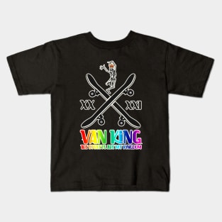 van King - The Skull King Dance - XX XXI Kids T-Shirt